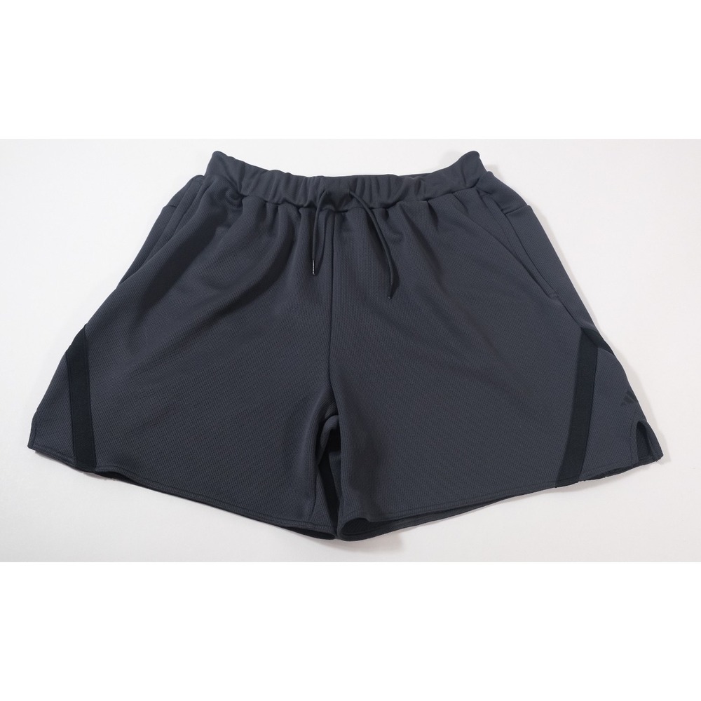 Adidas Shorts Womens‎ XL Gray Basketball Mesh 7 Inch Inseam Pockets Athletic
